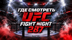 Прямые трансляции UFC Fight Night 287 (5 сентября): где смотреть Хукер — Парнасс и весь кард