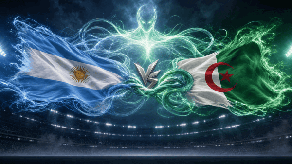 Argentina vs Algeria: champions may be made to work