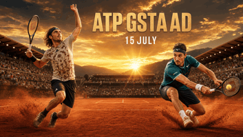 15 июля на ATP Гштад: Циципас начинает с чистого листа, Сонего рвётся в бой