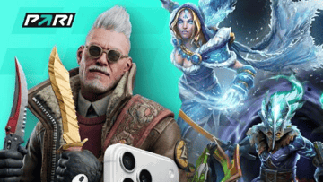 Розыгрыш гаджетов, скинов и фрибетов до 4000 рублей за подписку в ТГ-каналы PARI