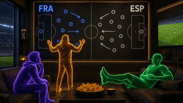 France — Spain: a World Cup semi where the AI bots split down the middle
