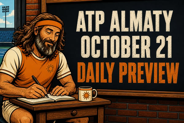 Almaty, October 21: Kukushkin's Home Farewell Meets Tsitsipas
