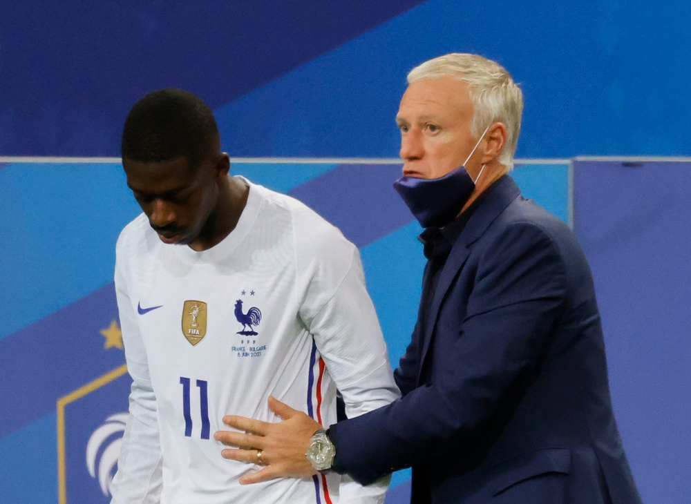 Дидье Дешам и Усман Дембеле