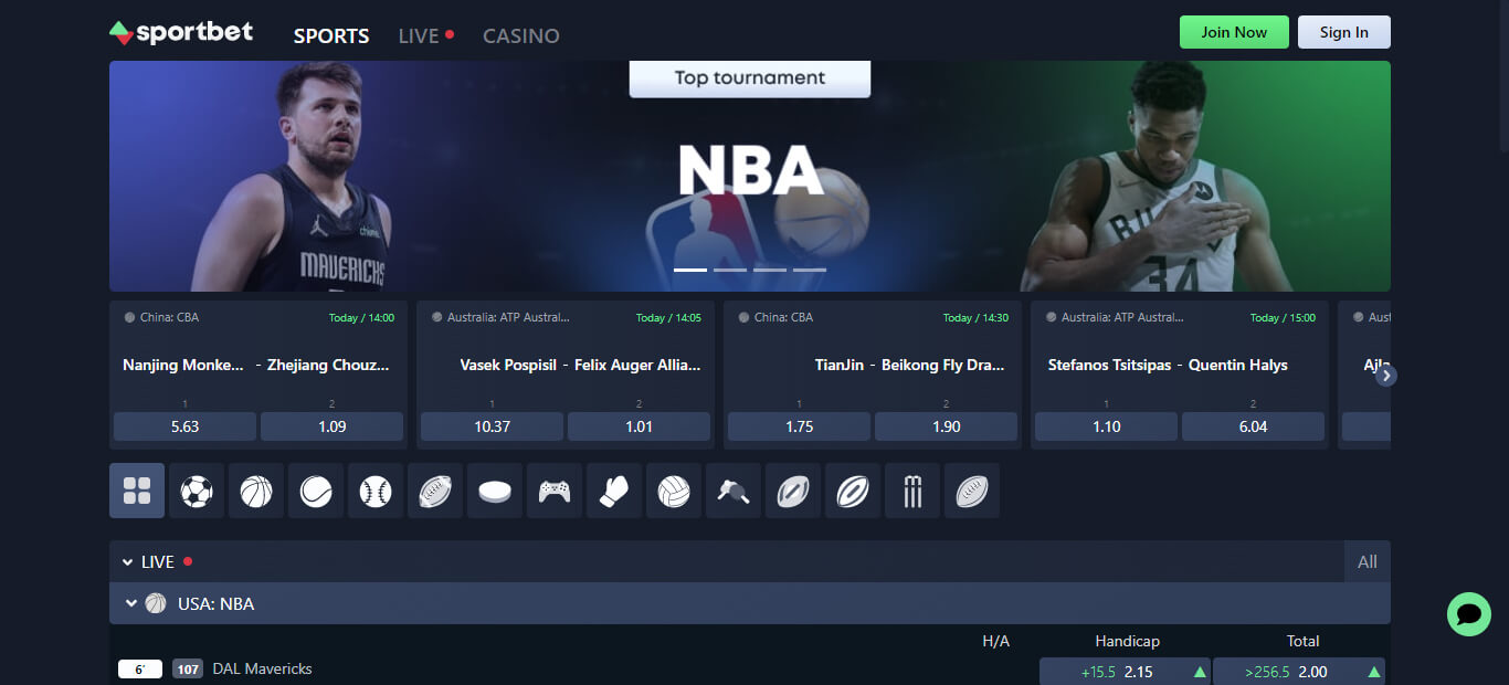 Сайт sportbet.one