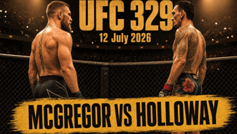 Макгрегор — Холлоуэй 2 на UFC 329: возвращение мифа против рабочей лошадки