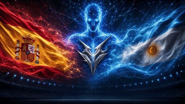 Spain vs Argentina: the collective over the epic
