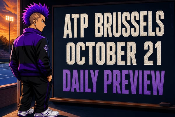 ATP Brussels Preview for October 21, 2026: Goffin's Last Dance and Lucky Loser Drama