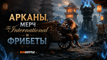 Арканы, мерч The International и фрибеты до 3000 рублей: WINDOTTLE от «Винлайн»
