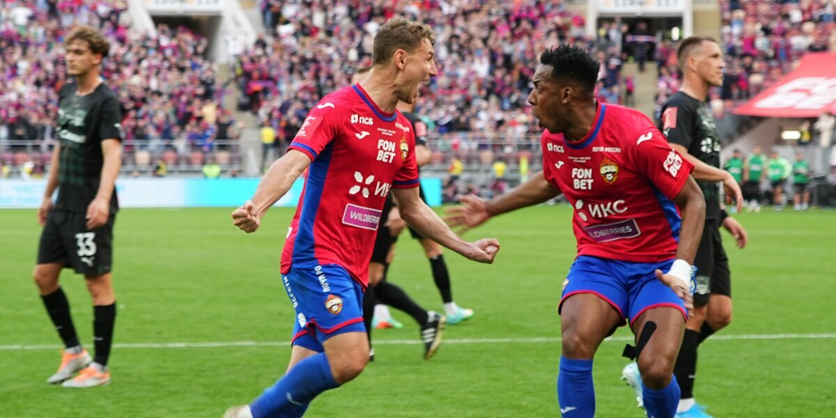 ЦСКА в матче против «Краснодара». Фото: РИА Новости