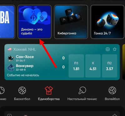 Сторис акции в приложении BetBoom