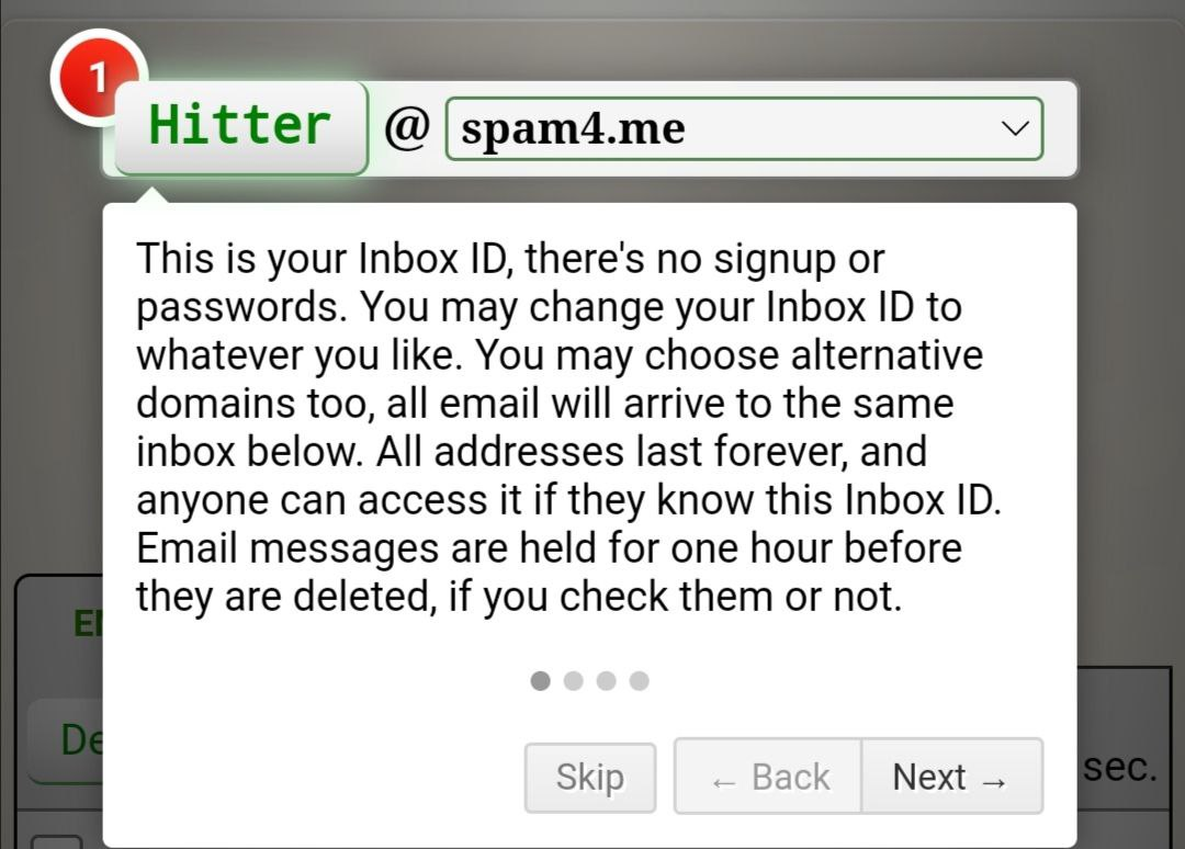 Всегда можно сменить имя почтового ящика