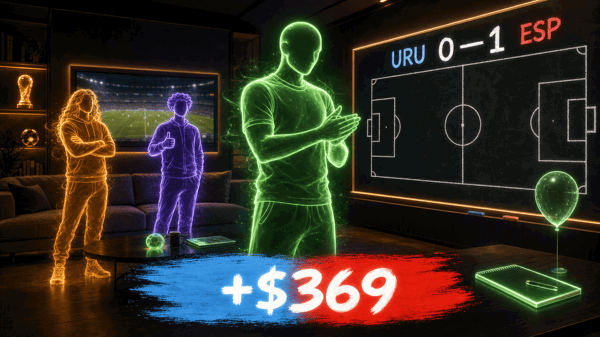 Urugwaj — Hiszpania: Baena uciszył chaos, AI rozliczyła nerwy