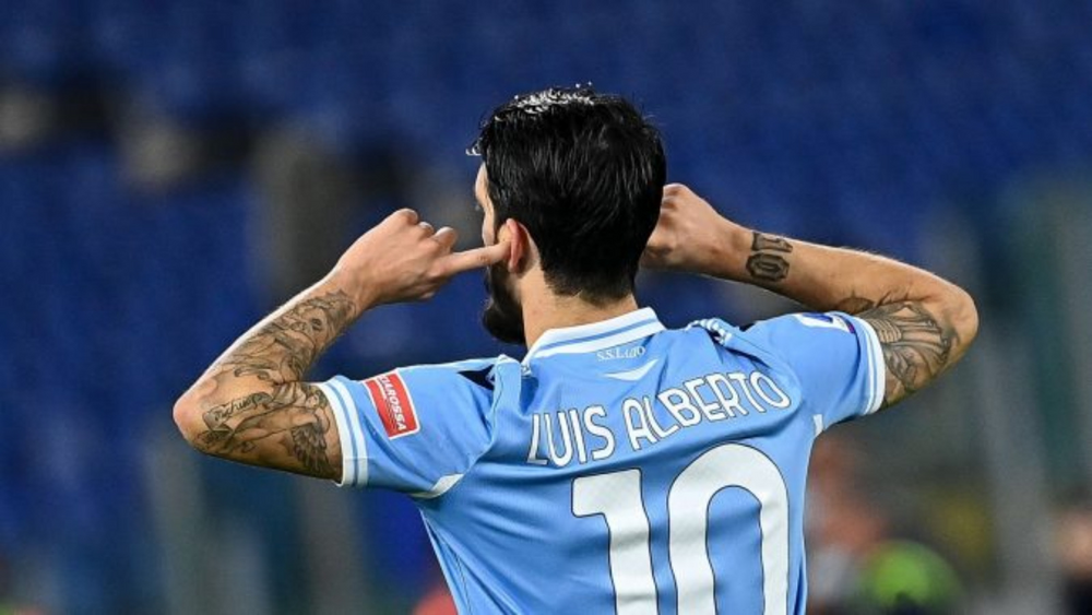 Луис Альберто - автор самого красивого гола в матче