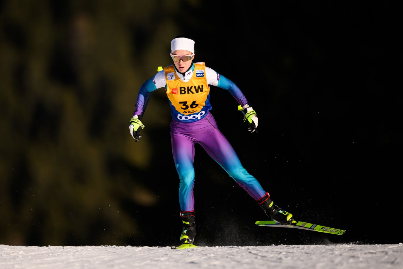 Дарья Непряева на Кубке мира. Фото: Getty Images