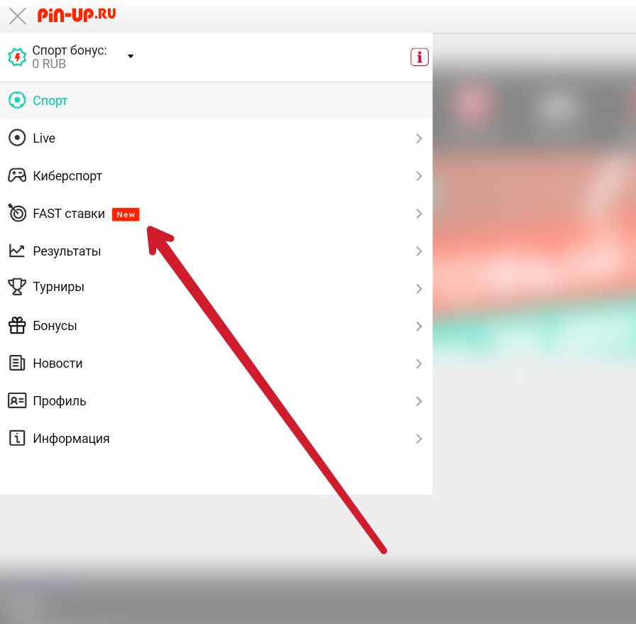 Новый раздел на сайте букмекера