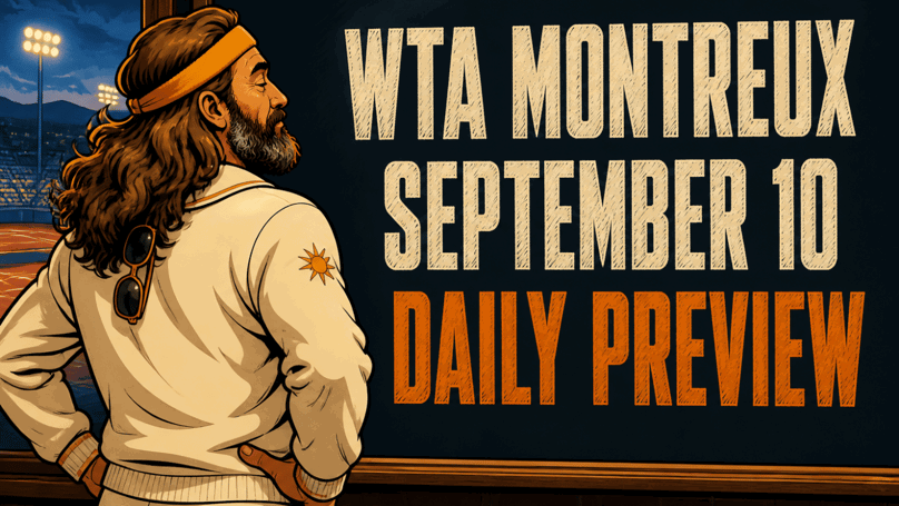 Montreux, September 10: Trevisan, Ferro and four second-round stories on clay