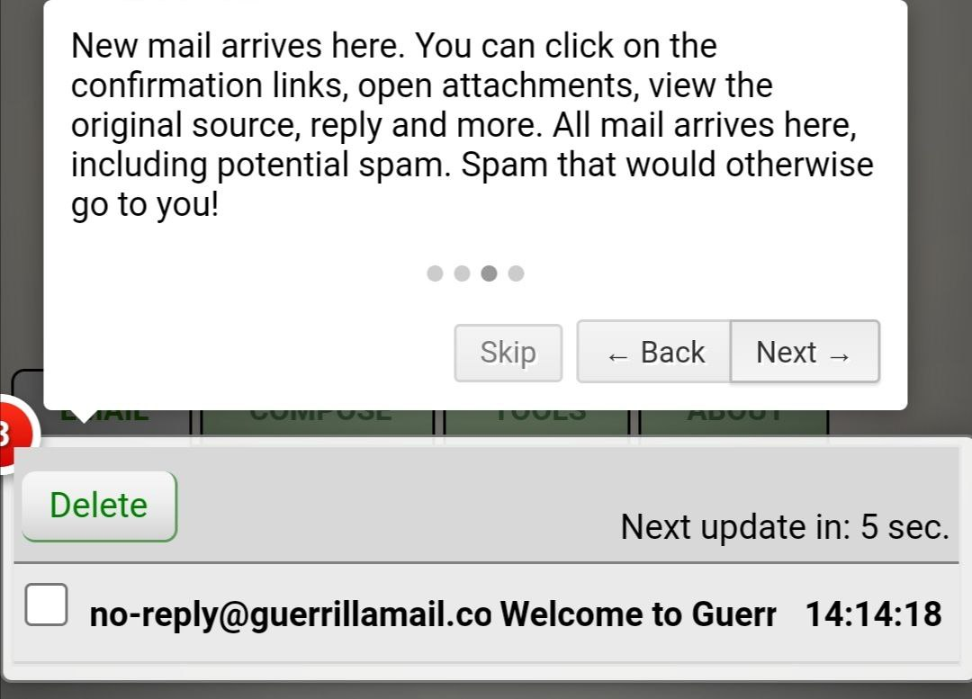 Почта доступна только через сайт